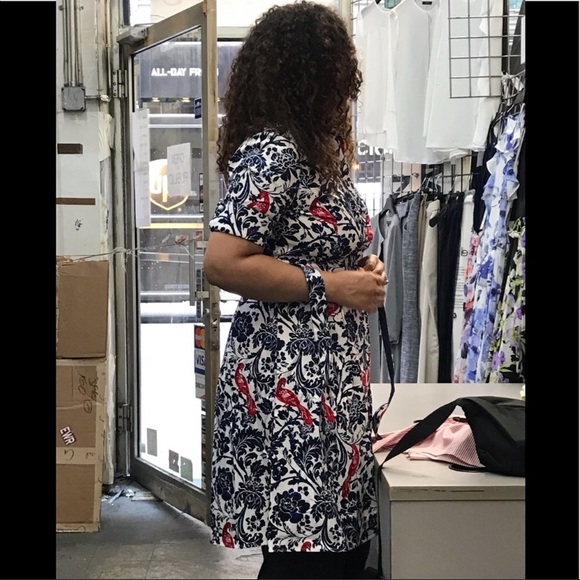 NWOT,Brooks brothers dress multi white/blue/red - Picture 10 of 11